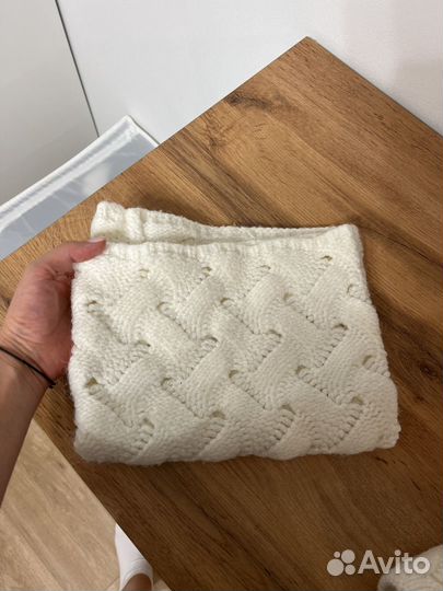 Комплект шапка и снуд женский