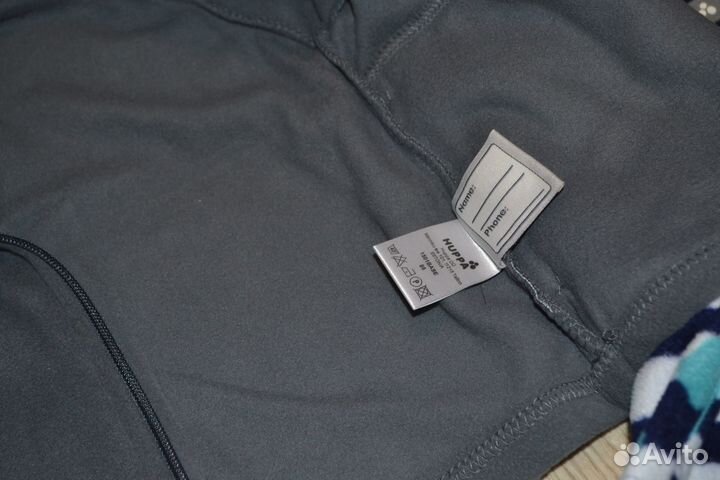 Новая флисовая кофта поддева хуппа р.74,80,86 (+)