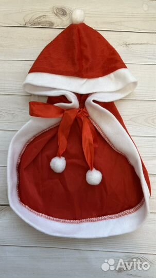 Новогодняя накидка для собак маленьких пород