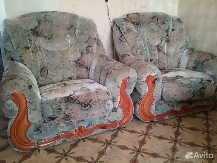 Кресло мягкое цена за два кресла