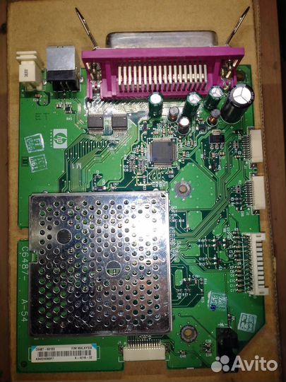 Hp C6487-80001 5550 принтер плата C6487-60103
