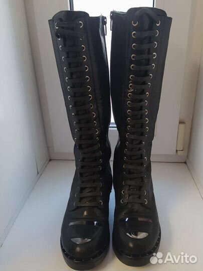 Сапоги зимние натуральная кожа
