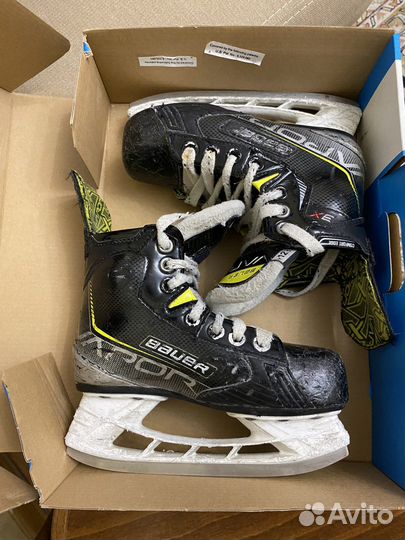 Хоккейные коньки бауэр vapor 3X yth