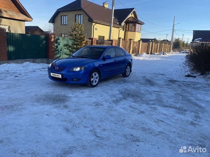 Mazda 3 1.6 МТ, 2006, 263 000 км