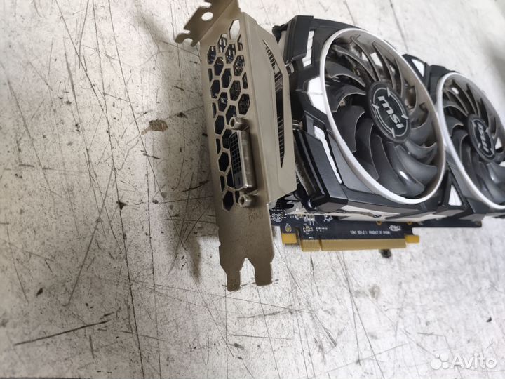 Видеокарта RX470 MSI Armor 4GB