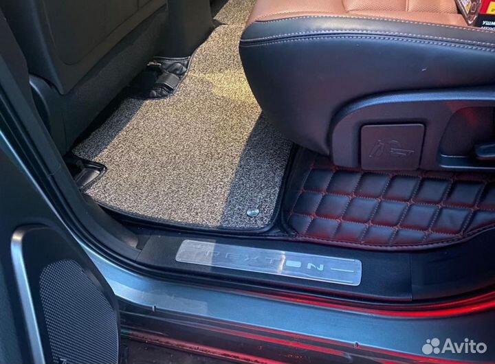 3D коврики премиум-класса SsangYong Rexton 17-23