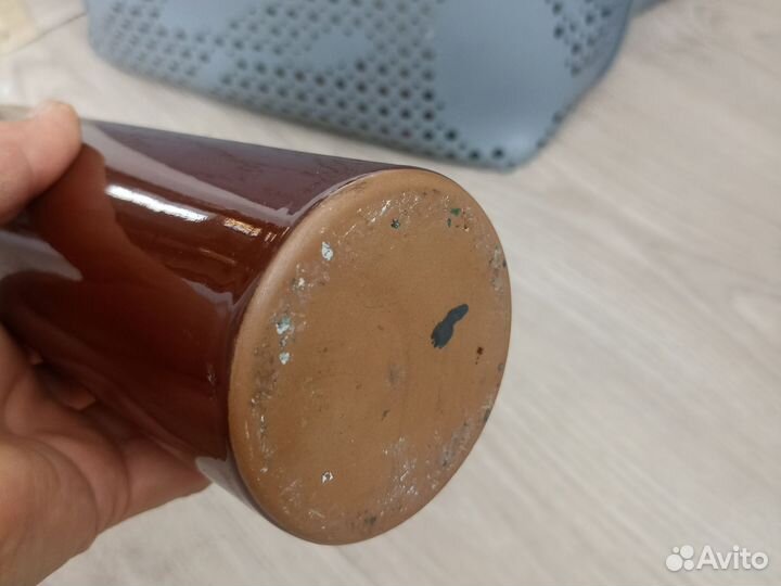 Бутылка керамическая