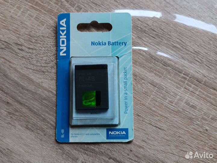 Аккумулятор для телефона nokia BL, 4B