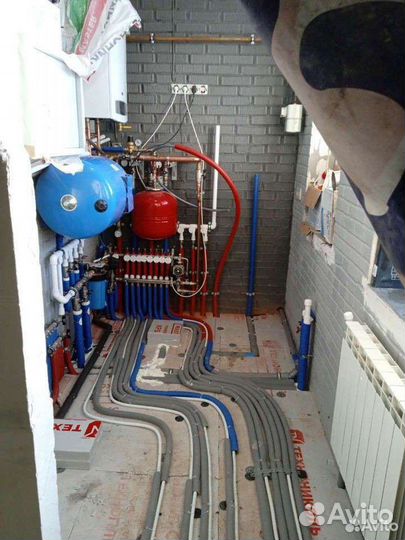 Монтаж отопления, водоснабжения, канализации