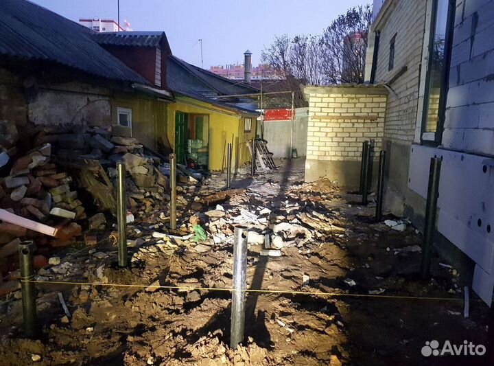 Винтовые сваи под ключ Фундамент на винтовых сваях