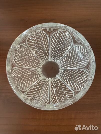 Салатник хрустальный большой