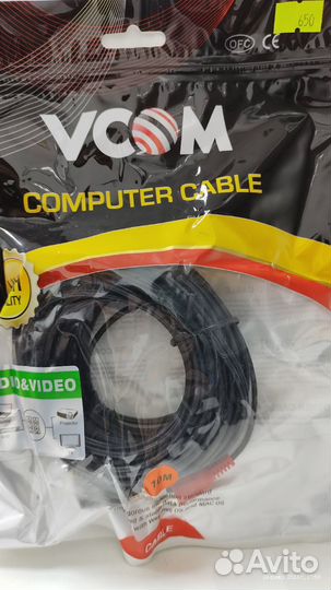 Кабель Vcom VAV7183-10м 3.5