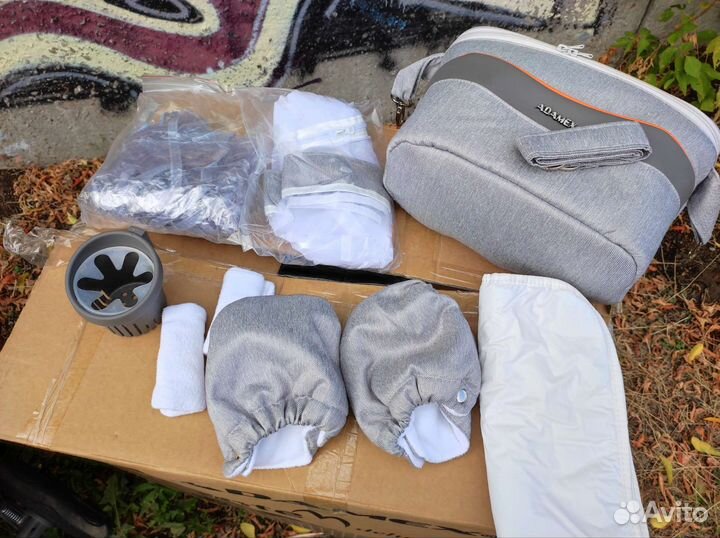 Коляска Adamex Monte Carbon 2 в 1 состоянии новой