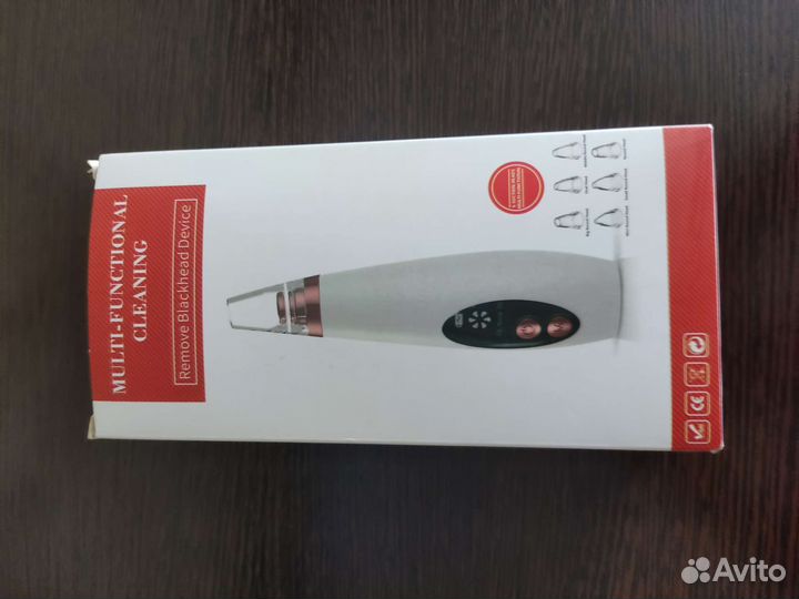 Вакуумный очиститель пор, чистка лица