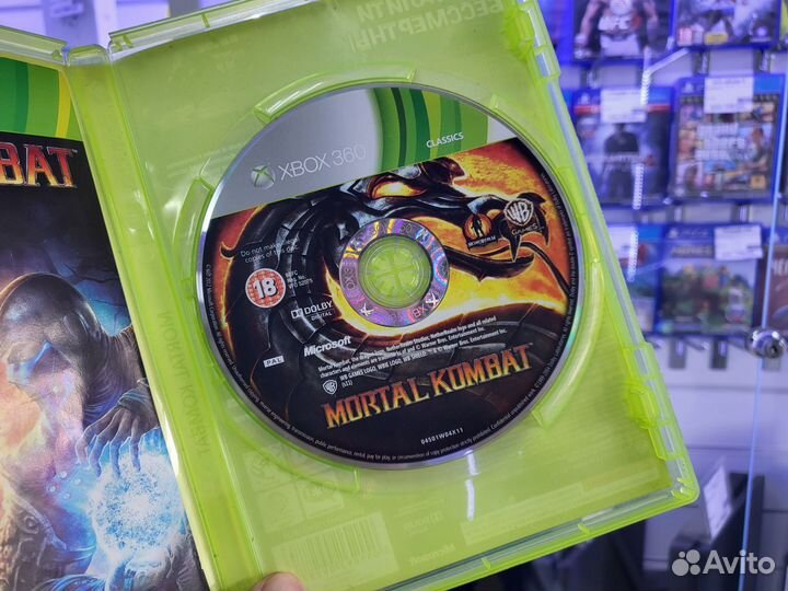 Диск Mortal Kombat Xbox 360