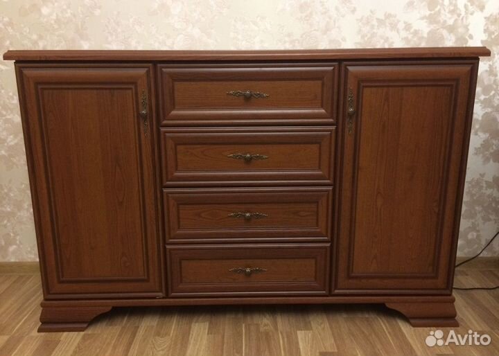 Тумба kentaki KOM 2D4S каштан