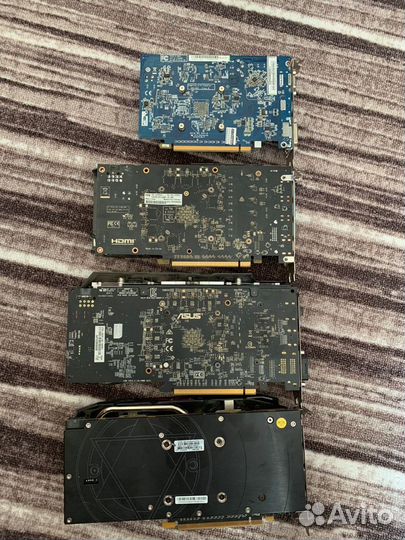 Видеокарты AMD RX470 4Gb, HD5570