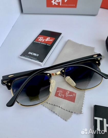 Солнцезащитные очки ray ban clubmaster