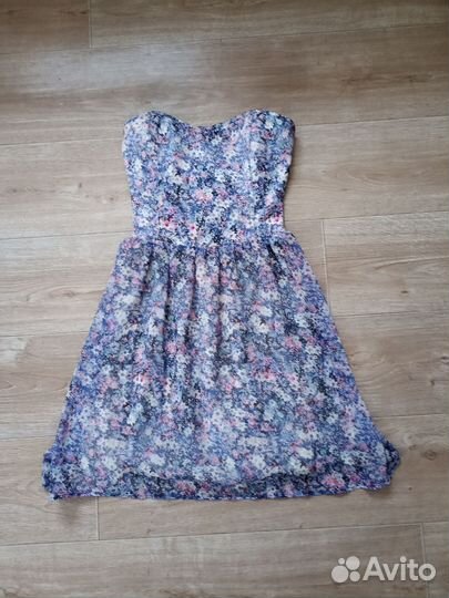 Платье летнее женское 40-42 S короткое