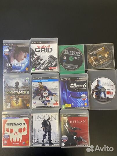 Диски Sony PlayStation3