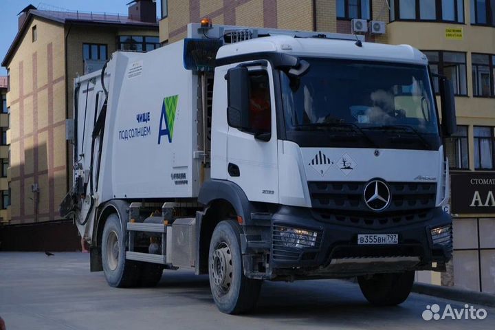 Водитель мусоровоза категории С