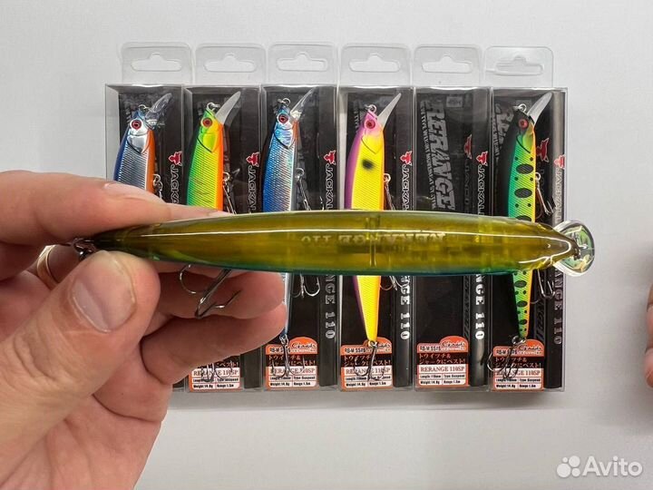 Воблеры Jackall Rerange 110SP