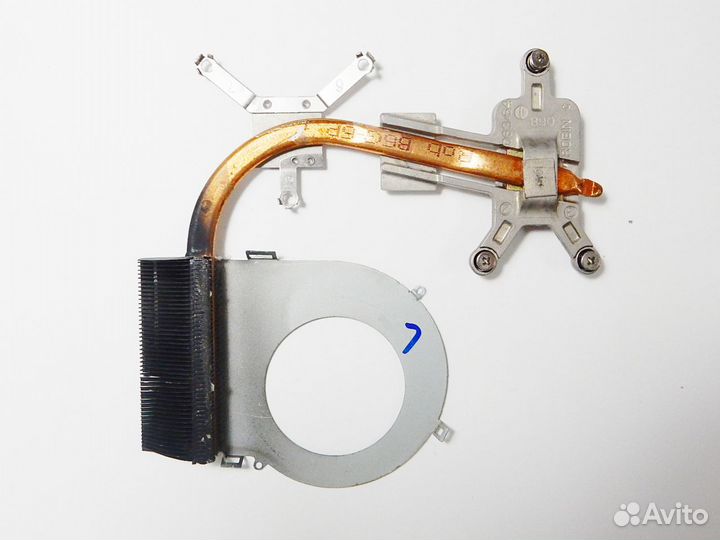 Радиатор, термотрубка HP g6-1000 g7-1000