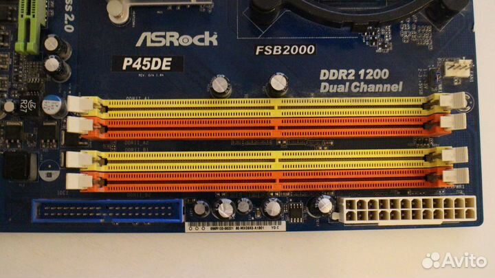 Материнская плата ASRock P45DE (LGA 775)