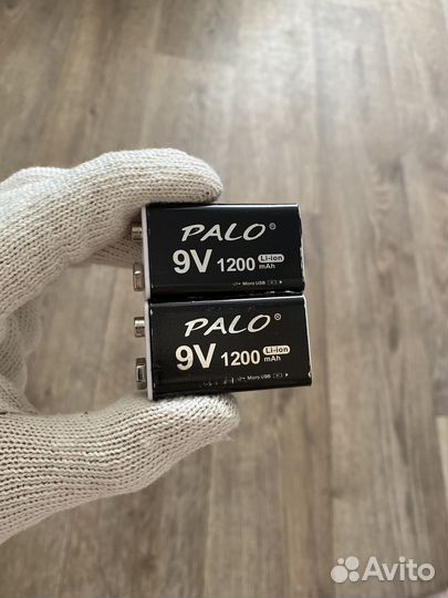 Батарейка крона Palo 9V 1200 mAh