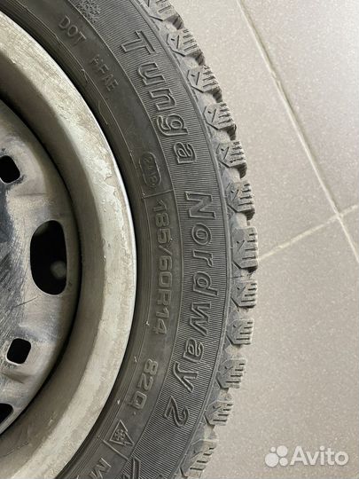 Колеса Фабия 1, с зимними шинами 185/60R14