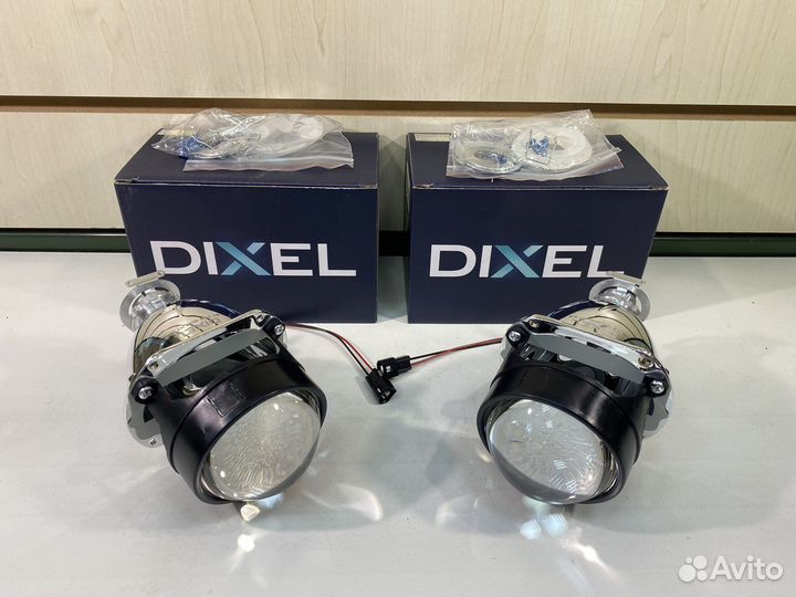 Биксеноновые линзы Dixel G7 PRO H1 2.5