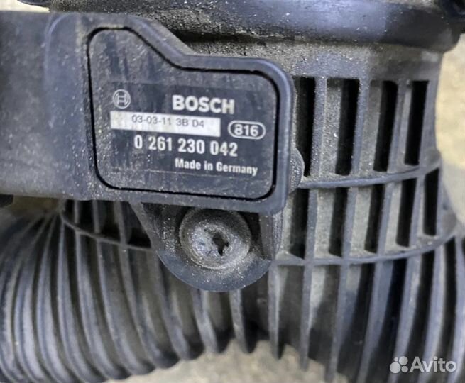 Впускной патрубок Порш Кайен 955 957 4,5