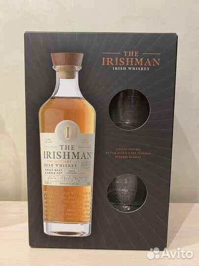 2 бокала из-под виски + пустая бутылка