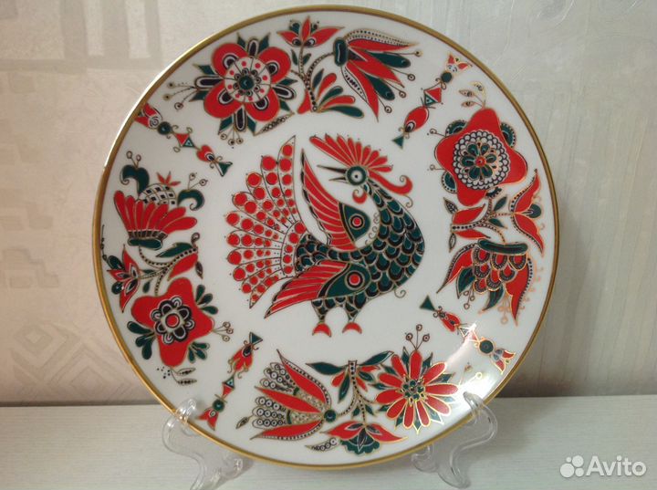 Тарелка декоративная