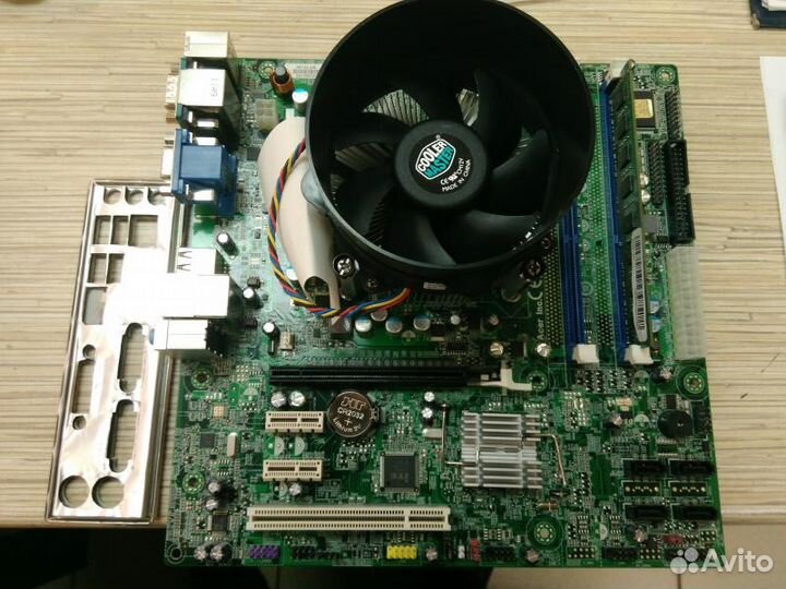 Материнская плата 1155 c процессором i3 2120