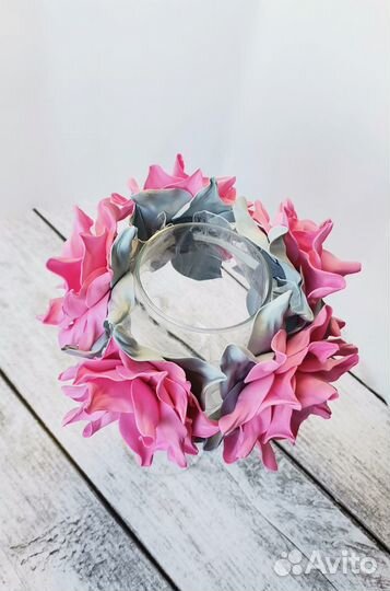 Украшение на пучок ручной работы