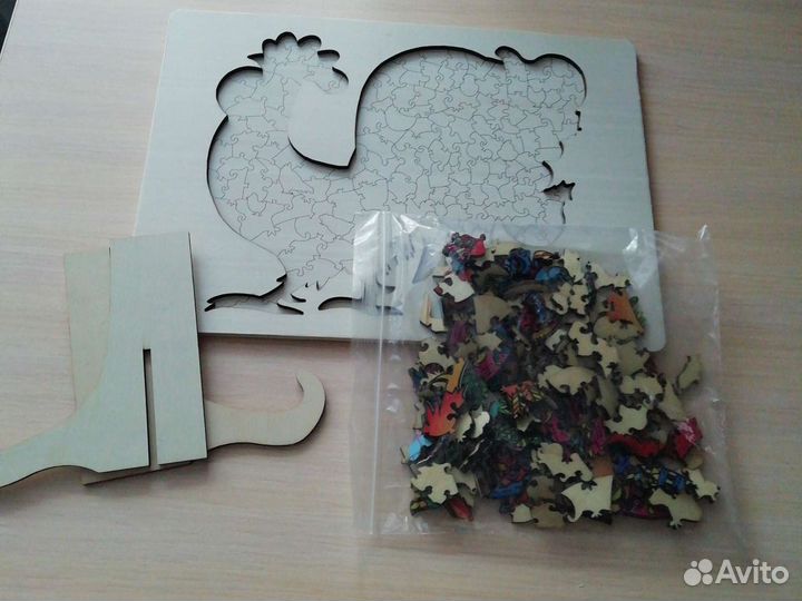 Деревянные пазлы