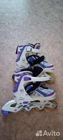 Ролики 31-34 +шлем