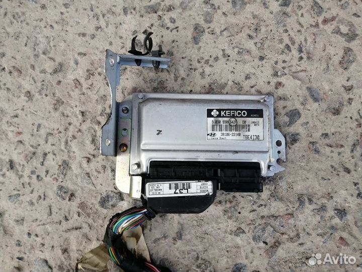 Эбу Двигателя Хендай Гетц 1.3