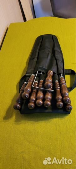 Подарочный набор шампуров в чехле