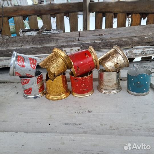 Подстаканики СССР разные