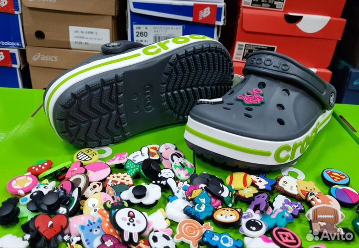 Crocs сабо женские джибитсы в подарок