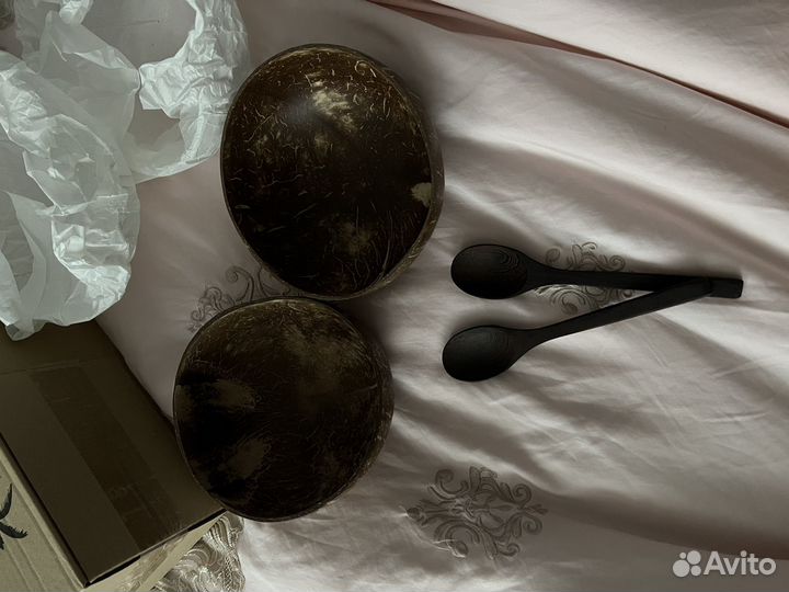 Миски салатники из скорлупы кокоса