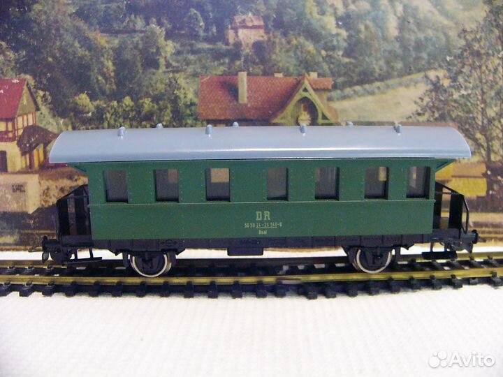 Семиоконные вагоны DR Piko H0 16,5 мм. из GDR