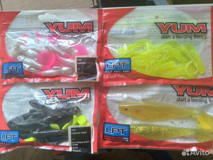 Силиконовые приманки Relax,YUM,Narval, Basara