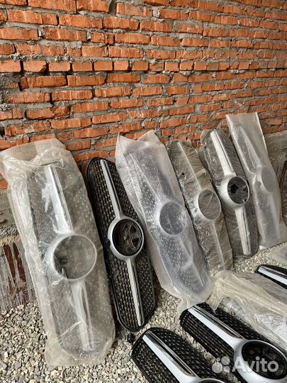 Решетки мерседес мл жл жл гле 166