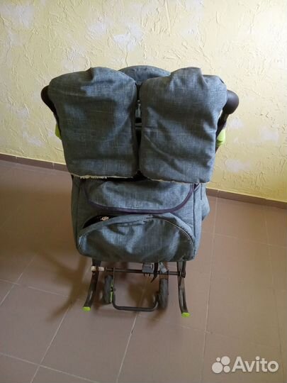 Детские санки коляска бу