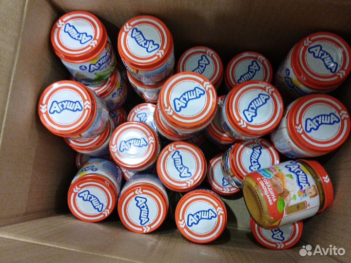 Детское питание Агуша овощи