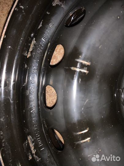 Диски на hyundai solaris kia rio r15