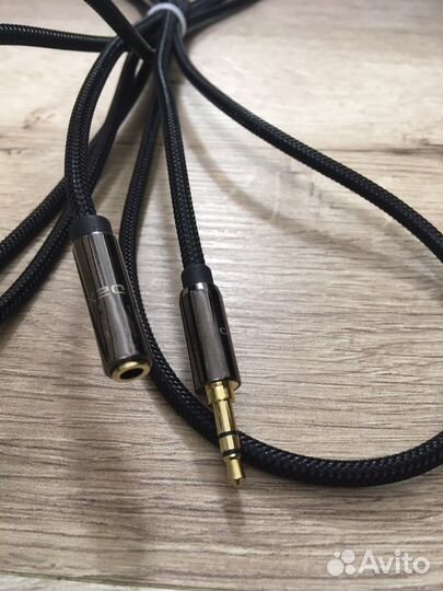 Удлинитель для наушников, колонок 3,5 мм